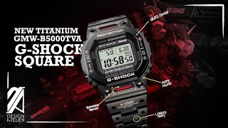 LEAKED The New “Mecha” GShock Square Titanium GMWB5000TVA [upl. by Gnanmos200]