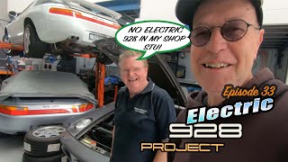 ELECTRIC Porsche 928  Visit to 928 Mecca heaps going on Ep33 [upl. by Earissed]