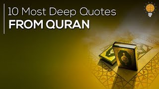 10 Most Deep Quotes from Quran  Bright Quotes [upl. by Gypsy]