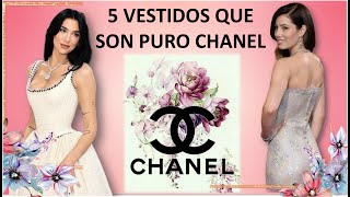 💃Los 5 VESTIDOS de CHANEL que son un LEGADO de ELEGANCIA y SOFISTICACIÓN 🩷 [upl. by Asseram]