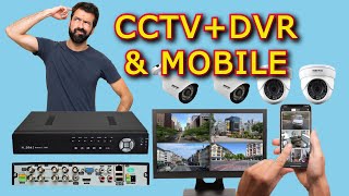 How to Remote View H264 DVR  How to Install CCTV Cameras With DVR  Network Setup on the DVR [upl. by Towbin39]