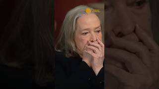 Kathy Bates learns she did thank her mother in her Oscars acceptance speech shorts [upl. by Aciraa]