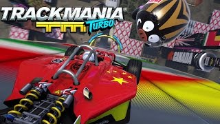 Playthrough PS4 Trackmania Turbo  Part 1 of 2 [upl. by Leahcimnhoj]