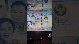 1000 Piso Jose Abad Santos Josefa Llanes Escoda At Vincent Lim Ang Bagong Logo BSP [upl. by Annaihs]