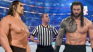 WWE 2k23s BIGGEST Mismatch Roman Reings vs The Great Khali [upl. by Ayanad]