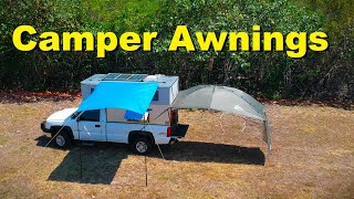 Tailgate Tent and Tarp for OVRLND Camper [upl. by Sidwel705]