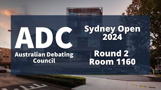 Sydney Open 2024 Round 2  Room 1160 [upl. by Engedus]