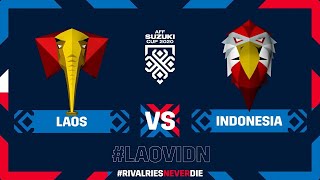 🔴 LAOS VS INDONESIA  Live Chat Videocom  AFF CUP 2020 [upl. by Retse]