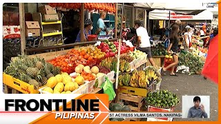 Presyo ng bilog na prutas sa Divisoria Muñoz Market tumaas na  Frontline Pilipinas [upl. by Kliber]