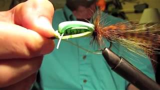 FishTales Fly Tying Froggy Fly Strikes Again and Again ver 11 [upl. by Airdnaed]