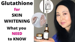 Glutathione for Skin Whitening What you NEED to KNOW [upl. by Adnohsed]