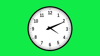 Time Green Screen Animation  No copyright Free Green Screen Video Effect Realistic Clock Animation [upl. by O'Driscoll]