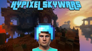 Playing HYPIXEL SKYWARS Hypixel Skywars [upl. by Airdnaxela]