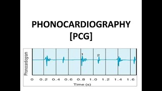 Phonocardiography PCG [upl. by Emaj]