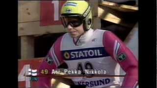 Skiflug WM 1990 Vikersund  Teil 2 [upl. by Houghton]