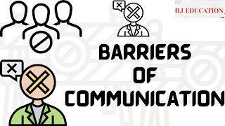 Barriers In communication Process [upl. by Llednov]