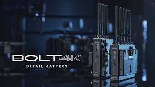 Introducing Bolt 4K Zero Delay Wireless Video in 4K HDR [upl. by Timi]