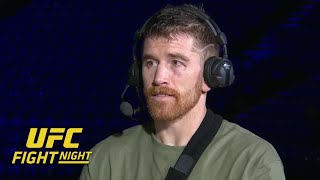 Cory Sandhagen on win vs Rob Font This was the way I had to win tonight  UFC Post Show [upl. by Gennaro296]