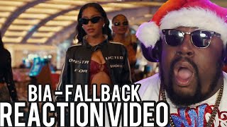 BIA  FALLBACK Official Music Video REACTION [upl. by Sayres]