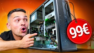 KRASS Wir bauen einen Gaming PC für unter 100€ [upl. by Suoivatnom]