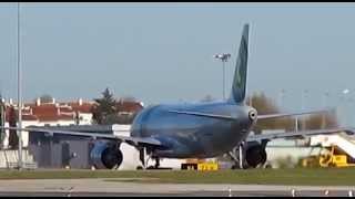 ✈ Unusual A320 Transavia France landing in Lisbon Airport ✈ [upl. by Schultz]