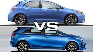 2019 Toyota Corolla Hatchback vs 2019 Kia Ceed [upl. by Annayehc630]