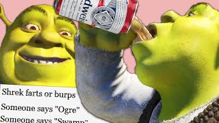 The Shrek DRINKING game broke us [upl. by Adim]