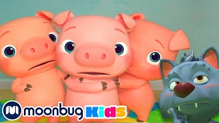 Three Little Pigs V1  CoComelon  Nursery Rhymes amp Kids Songs [upl. by Keel340]