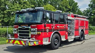 Hamilton Fire Department  2024 Pierce Enforcer Pumper [upl. by Sedgewake]