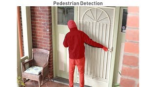 Pedestrian Detection Video Analytic on NVR8580 with 4K Security Cameras NHD885MSB or NHD886MSD [upl. by Knowling]