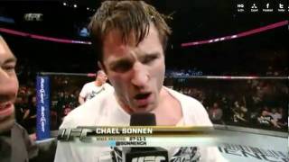 Chael Sonnen calls out Anderson Silva Post Fight UFC 136 [upl. by Mosi78]