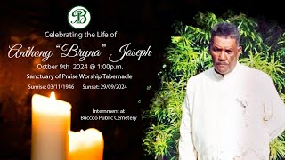 Celebrating The Life of Anthony “Bryna” Joseph [upl. by Ordnael83]