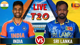 Live IND Vs SL 1st T20 Match  Live Cricket Match Today  IND vs SL 1st T20 live livescore [upl. by Elockcin]