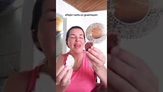 alfajor Rasta vs Guaimayen food alfajores videos [upl. by Soelch126]