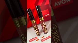 Comparei as novas cores do batom power stay  Vermelho Terra x Rosê Avermelhado Avon [upl. by Renrag]