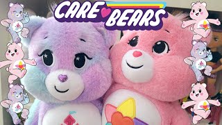 I Got Two New Care Bears 40th Anniversary CareALot Bear and True Heart Bear [upl. by Ahtoelc]