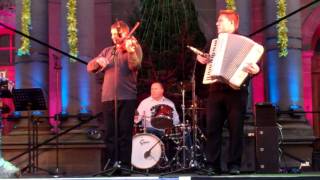 Ceilidh Band Christmas Lights Switch On Perth Scotland [upl. by Winer866]