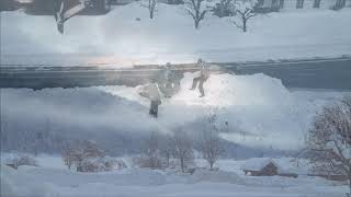 Der Weissensee versinkt im Schnee Jänner 3 2021 [upl. by Petigny]