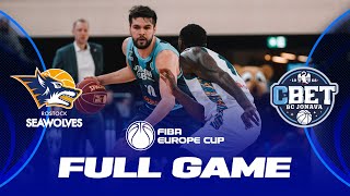 Rostock Seawolves v Jonava CBet  Full Basketball Game  FIBA Europe Cup 202324 [upl. by Atiekal]