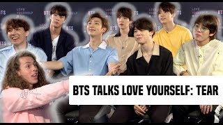 BTS Gets Real About Their New Album Love Yourself Tear [upl. by Crandall]