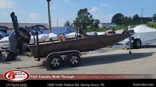 2025 Xpress H20 Bass boat Yamaha Vmax 175 SHO Thanks Josh F amp S Yamaha Hanover PA [upl. by Koren685]