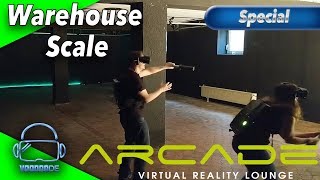 Die VR Arcade Lounge in Kassel  Teil 3  Warehouse Scale TrueVR Virtual RealityHTC Vive [upl. by Schonfield]