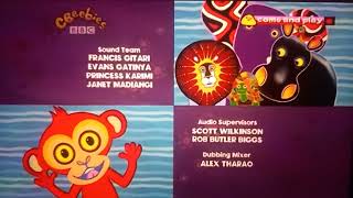 tinga Tinga tales end credits cbeebies 2000 [upl. by Anikram197]