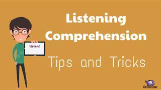 Listening Comprehension Tips and Tricks [upl. by Hamfurd69]