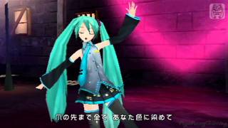 Project Diva  Hatsune Miku PSP  ミラクルペイント [upl. by Arymas326]