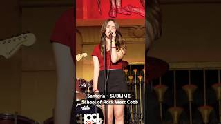 Santeria Pt2  SUBLIME  School of Rock West Cobb schoolofrock [upl. by Ynor255]