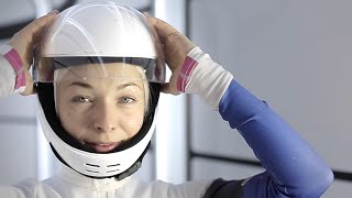 Dancing With Gravity  Inka Tiitto World Champion of Indoor Skydiving [upl. by Evadne814]