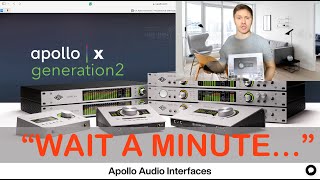 Universal Audio Apollo X GEN 2  Too Little Too Late [upl. by Ayomat901]