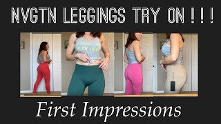 First time trying NVGTN Leggings [upl. by Haughay]