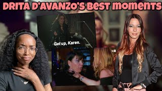 Mob Wives Drita D’Avanzo’s Best Moments  REACTION [upl. by Rehc52]